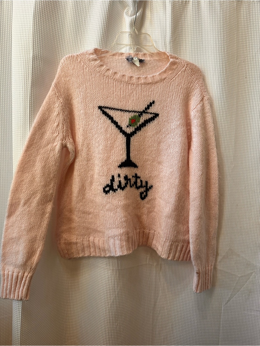 Wooden Ships - Pink Crewneck Sweater Dirty Martini Graphic